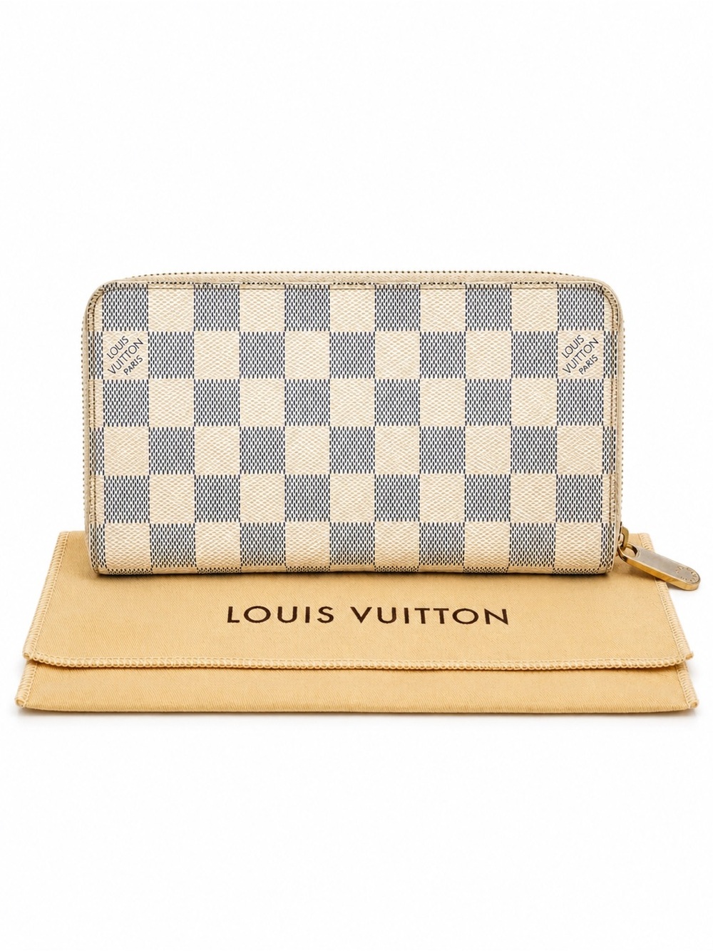 Louis Vuitton | Damier Azur Zippy Canvas Wallet